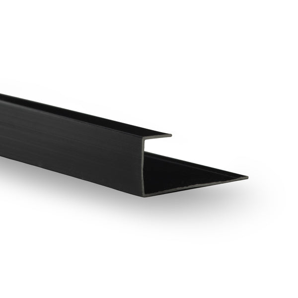 Hoekprofiel 10mm zwart