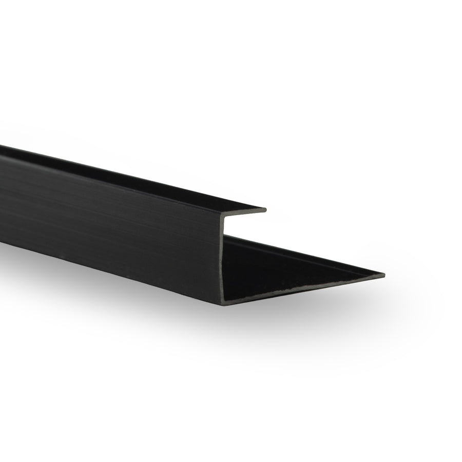 Hoekprofiel 10mm zwart