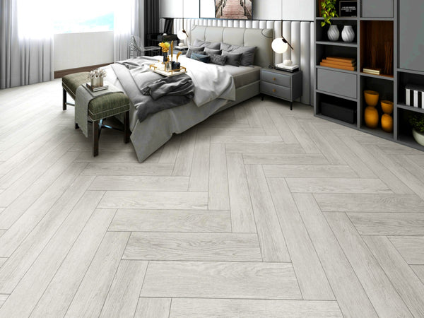 WD-209-HB / Scraped Oak Visgraat Click