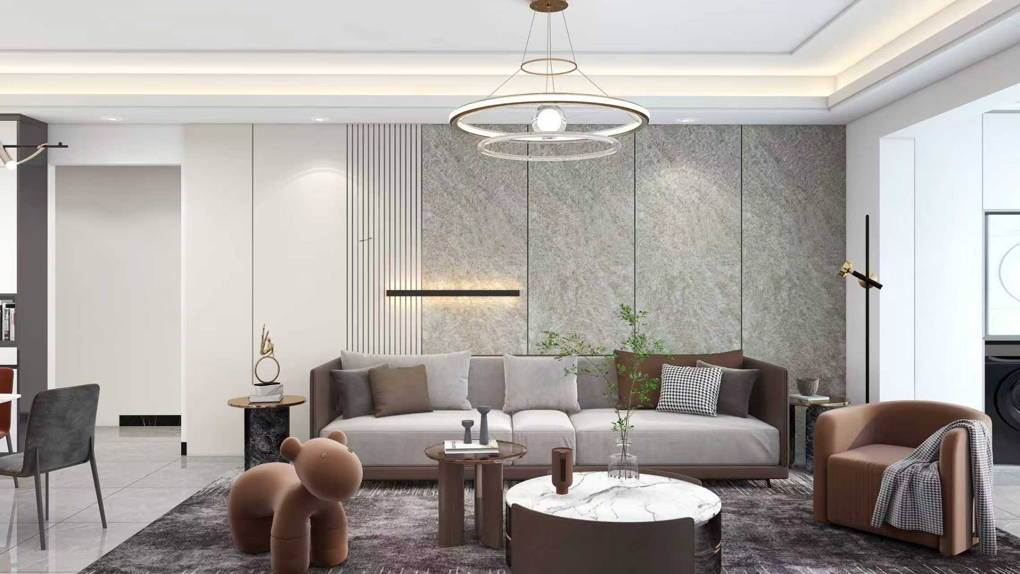 Azure Luxe SPC Wandpaneel 150 x 60cm