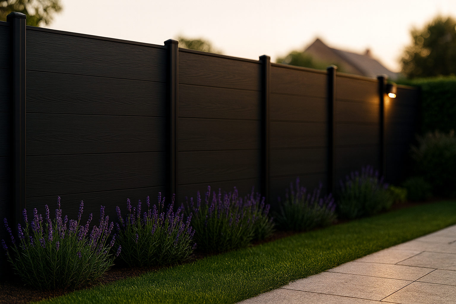 Composiet schutting Antraciet WPC COEX 179cm x 29cm x 2cm