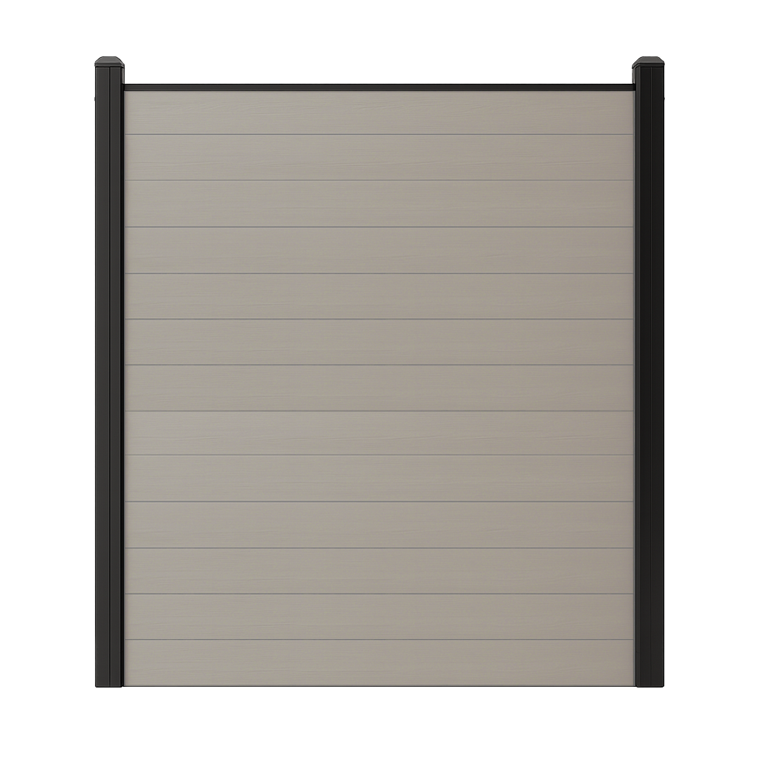 Composiet schutting Beige