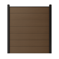 Composiet schutting Teak WPC COEX  179cm x 29cm x 2cm