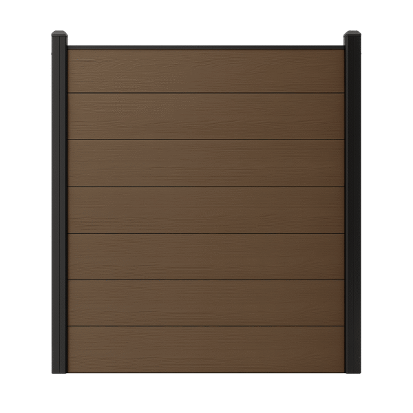 Composiet schutting Teak