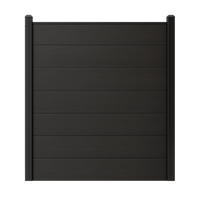 Composiet schutting Antraciet WPC COEX 179cm x 29cm x 2cm